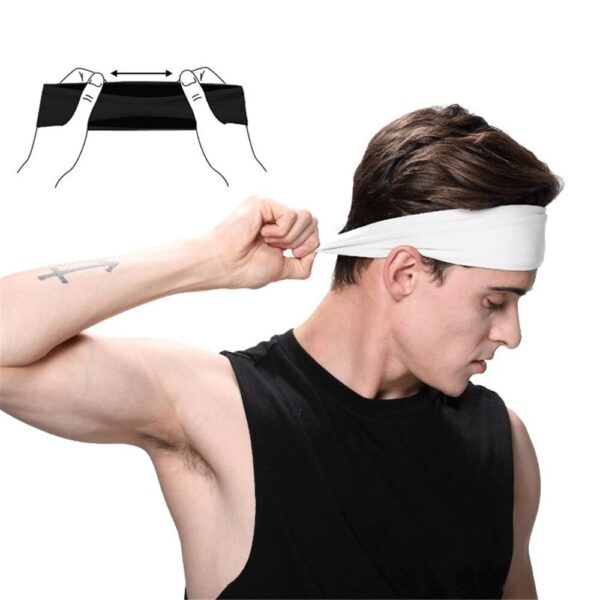 Sweatband for Men & Women Elastic Sport - Image 10