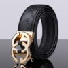 Women's luxury belt - automatic belt buckle design G high quality